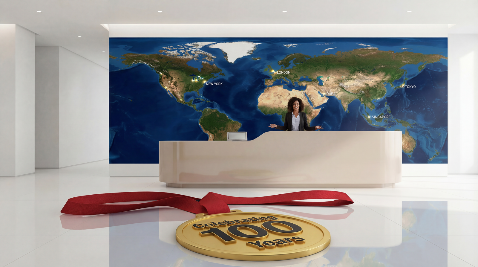 Corporate Office Wall Mural